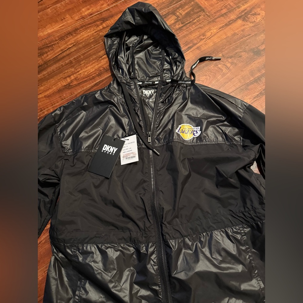 DKNY SPORT x Lakers Windbreaker Small Nwt